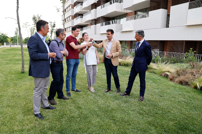 Inauguración del barrio de Las Alquerías (JAVIER ALGARRA / AYUNTAMIENTO) 