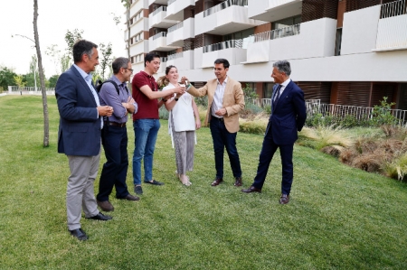 Inauguración del barrio de Las Alquerías (JAVIER ALGARRA / AYUNTAMIENTO) 