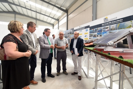Visita a la fábrica de paneles solares (R. MARTÍNEZ/ DIPGRA)
