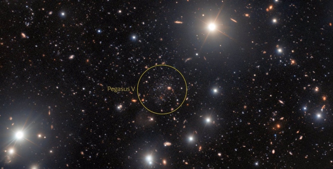 La galaxia ultradébil Pegasus V (INTERNATIONAL GEMINI OBSERVATORY /NOIRLAB/ NSF/ A)