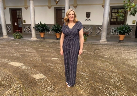 La portavoz del grupo municipal de Vox en el Ayuntamiento de Granada, Beatriz Sánchez Agustino (VOX) 