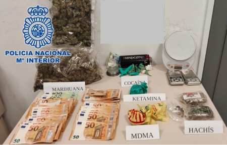 Imagen de la droga intervenida (POLICÍA NACIONAL) 