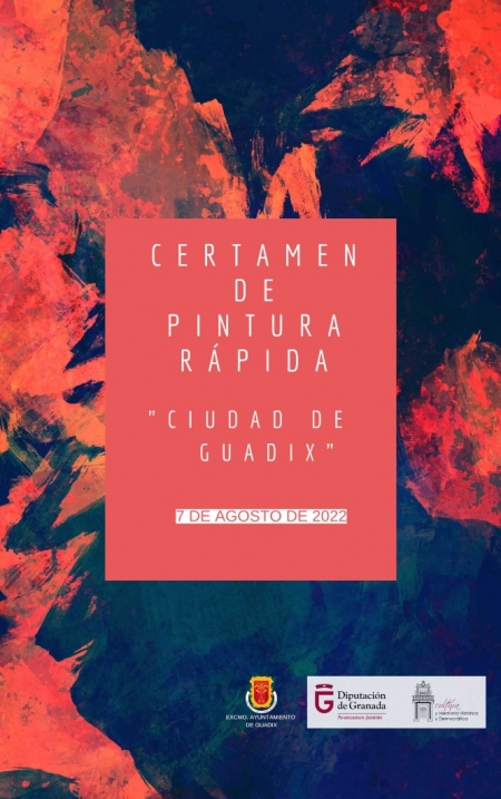 Cartel del Certamen de Pintura Rápida (AYTO. GUADIX) Cartel del Certamen de Pintura Rápida (AYTO. GUADIX)