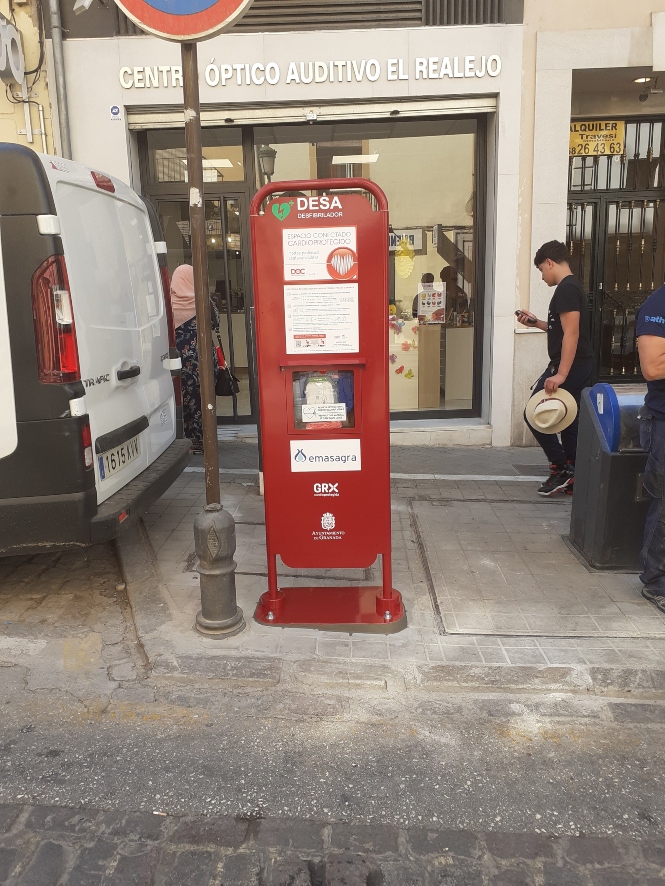 Desfibrilador en El Realejo (BSAFE)