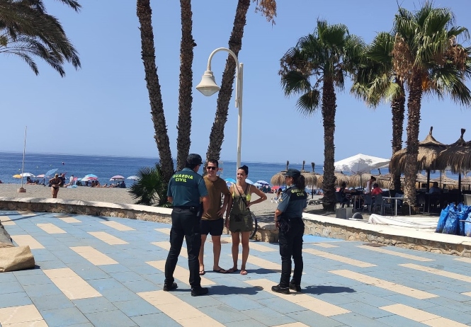La Guardia CIvil en la costa granadina (SUBDELEGACION)