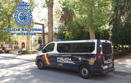 Imagen de un furgón policial (POLICIA NACIONAL)