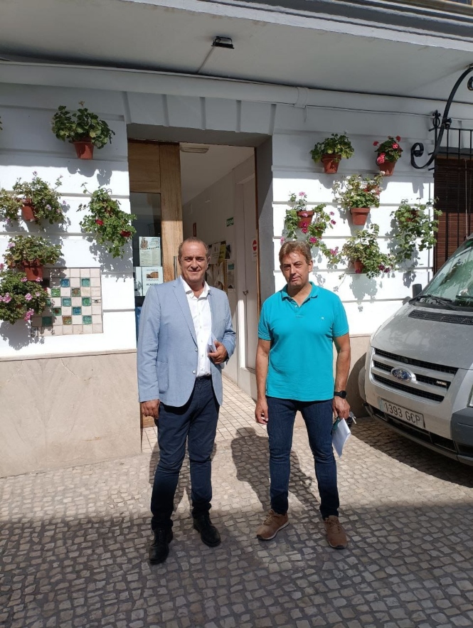 Imagen de la visita a Castril (JUNTA)