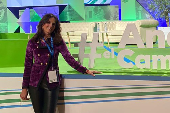 La portavoz del PP en el Ayuntamiento de Pinos Puente, Cristina Guzmán (PP)