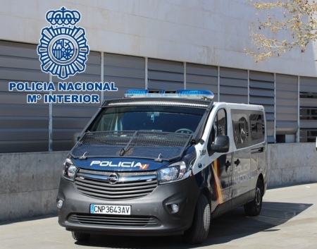 Imagen de un furgón policial (POLICÍA NACIONAL)