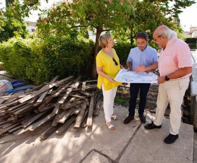 Presentación de la intervención en el parque zen del Realejo (AYUNTAMIENTO DE GRANADA) 