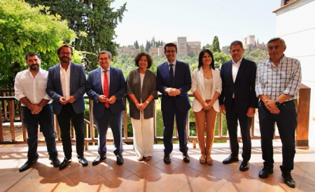 Miembros del `Pacto por Granada` (AYTO. GRANADA (