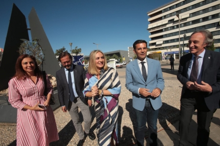 Imagen de la visita al inicio de las obras (JUNTA) 