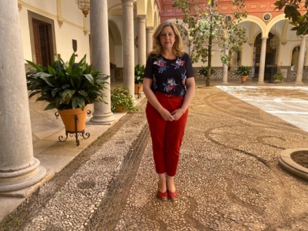 La concejal de VOX en el Ayuntamiento de Granada, Beatriz Sánchez (VOX)