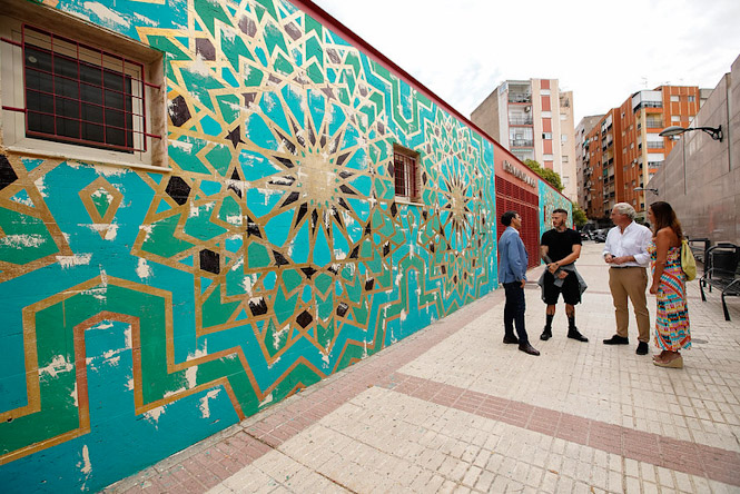 Imagen del mural (AYTO. GRANADA)