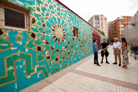 Imagen del mural (AYTO. GRANADA)
