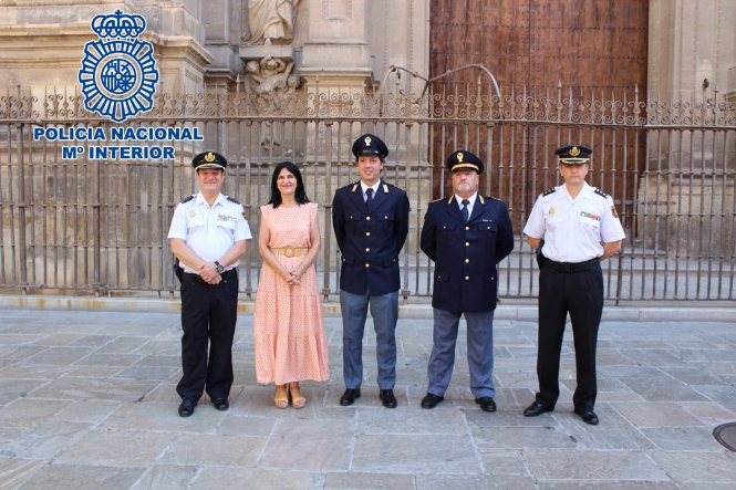 Presentación del proyecto de la Policía Nacional y de la policía italiana (SUBDELEGACIÓN) 