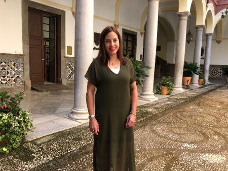 La concejal de VOX en el ayuntamiento de Granada, Mónica Rodríguez (VOX) La concejal de VOX en el ayuntamiento de Granada, Mónica Rodríguez (VOX)