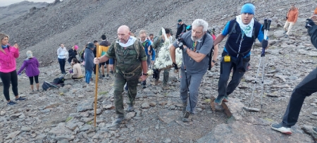 Romería de la Virgen de las Nieves de Monachil, celebrada esta madrugada (AYTO. MONACHIL) 