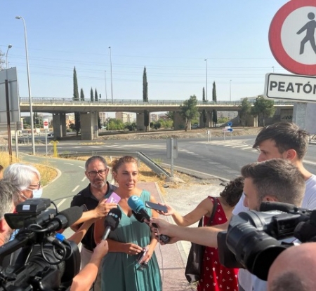 Imagen de la visita al carril bici (AYTO. GRANADA) 