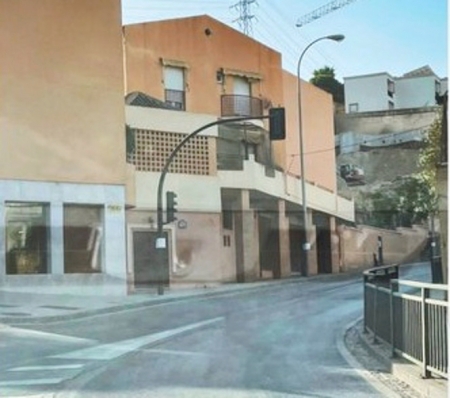 La Carretera de Murcia, reabierta, tras el arreglo de los daños provocados por unos desprendimientos (TWITTER DE POLICÍA LOCAL) 