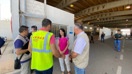 Imagen de la visita al Puerto de Motril (SUBDELEGACIÓN) 