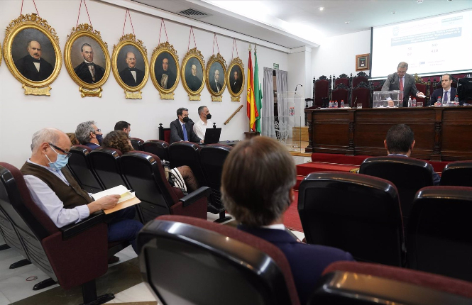 Acto en el Colegio de Abogados de Granada, en imagen de archivo (COLEGIO DE ABOGADOS) 