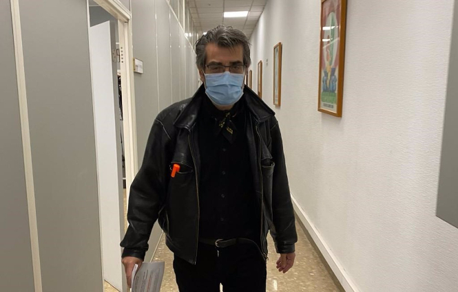 Antonio Cambril, portavoz de UP e Independientes en el Ayuntamiento de Granada, en imagen de archivo (UP) 