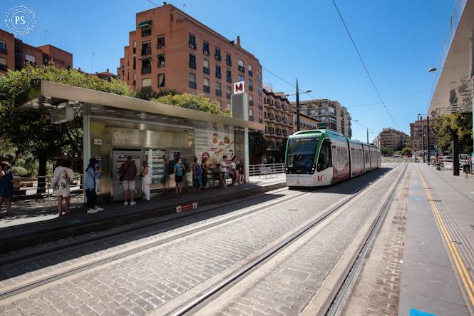 Imagen del metro de Granada (JUNTA) 