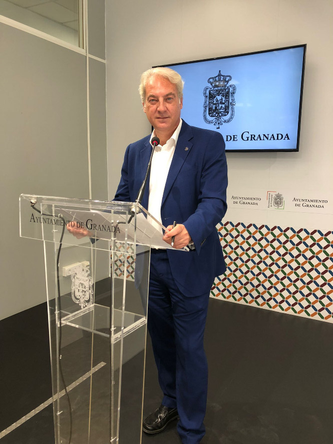 El concejal de Hacienda,  José Antonio Huertas (AYTO.  GRANADA) 