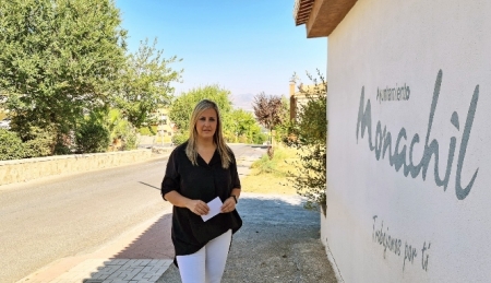 La portavoz del PP en Monachil,  Cristina Marín (PP) 