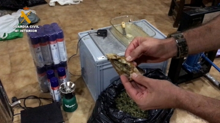 Hachís incautado (GUARDIA CIVIL)