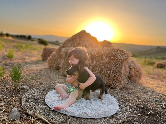 Foto ganadora del concurso `Mi mascota y yo`  (AYTO.  MONTEFRÍO) 