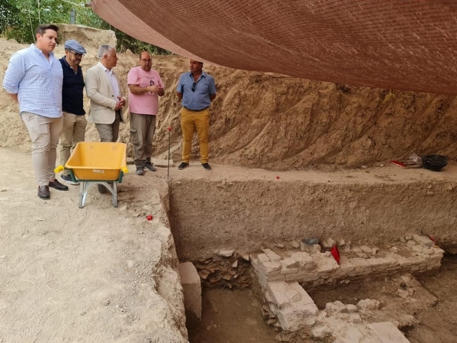 Imagen de la visita a la Villa Romana de Salar (DIPGRA) 