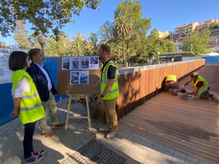 Sustitución de la madera del Puente de las Titas (AYTO. GRANADA) 