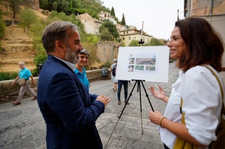 Visita de supervisión a las tareas de desbroce (AYTO. GRANADA) 