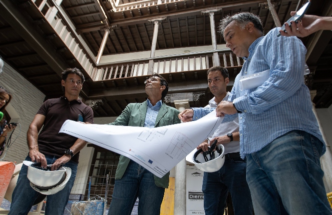Imagen de la visita al centro de visitantes Rey Soler (AYTO. GRANADA) 