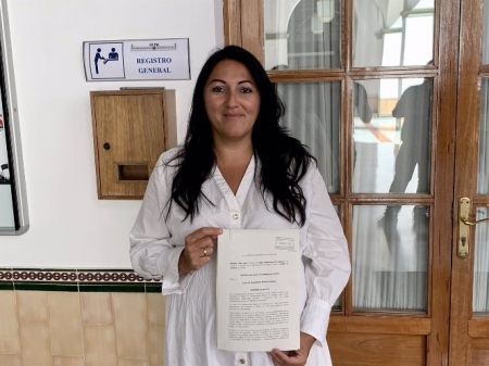 La parlamentaria de Por Andalucía Alejandra Durán (POR ANDALUCÍA) 