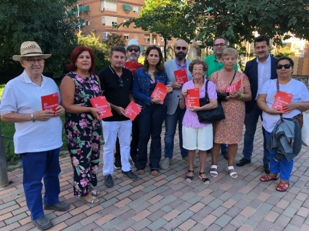 Presentación de la campaña El Gobierno de la Gente (PSOE) 