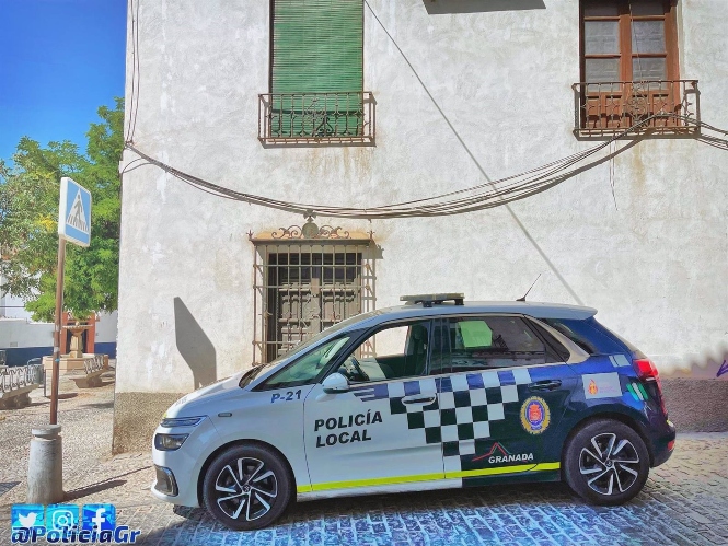 Coche patrulla de Policía Local (TWITTER DE POLICÍA LOCAL)