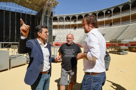 Presentación de los conciertos en la Plaza de Toros (JAVIER ALGARRA / AYUNTAMIENTO) 