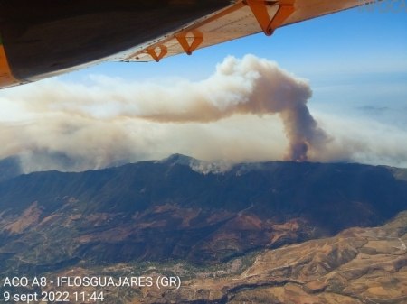 Incendio en `Los Guajares` (AYTO. GRANADA) Incendio en `Los Guajares` (AYTO. GRANADA)