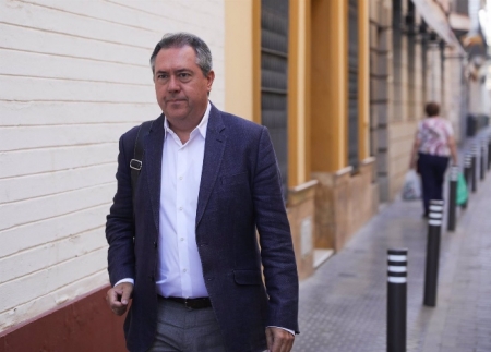 El secretario general del PSOE-A, Juan Espadas (MARÍA JOSÉ LÓPEZ - EUROPA PRESS) 