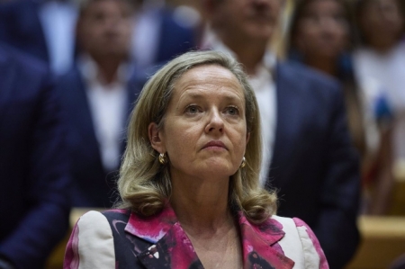 La vicepresidenta primera del Gobierno y ministra de Asuntos Económicos y Transformación Digital, Nadia Calviño (JESÚS HELLÍN / EUROPA PRESS)