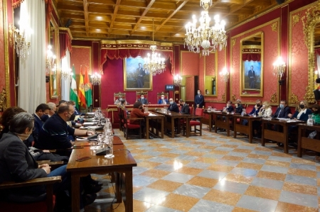 El Ayuntamiento de Granada celebra Pleno extraordinario, en imagen de archivo (AYUNTAMIENTO DE GRANADA) 