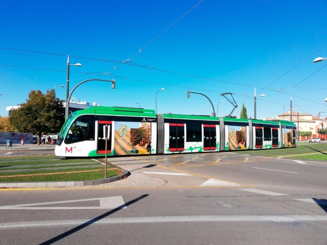 Publicidad de los espárragos de Hue´tor Tájar en el Metro (FAECA)