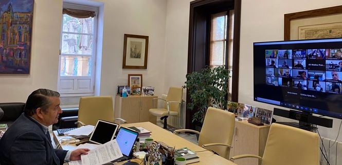 El consejero de la Presidencia, Interior, Diálogo Social y Simplificación Administrativa, Antonio Sanz (JUNTA) 