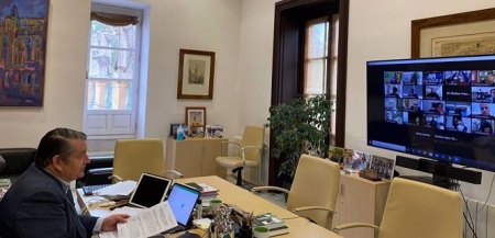 El consejero de la Presidencia, Interior, Diálogo Social y Simplificación Administrativa, Antonio Sanz (JUNTA) 