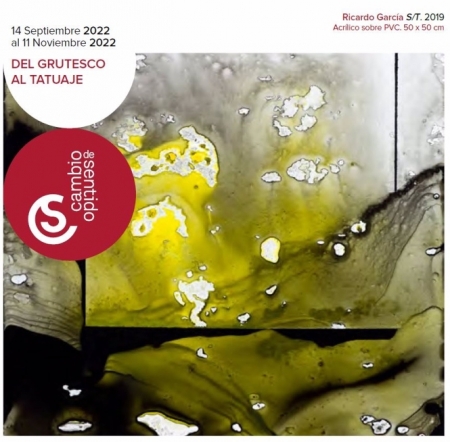 Cartel de la exposición de Ricardo García en la Fundación ONCE en Madrid (FUNDACIÓN ONCE) Cartel de la exposición de Ricardo García en la Fundación ONCE en Madrid (FUNDACIÓN ONCE)