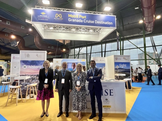 El puerto de Motril (Granada) se presenta en la Seatrade Cruise Med de Málaga (PUERTO DE MOTRIL) 