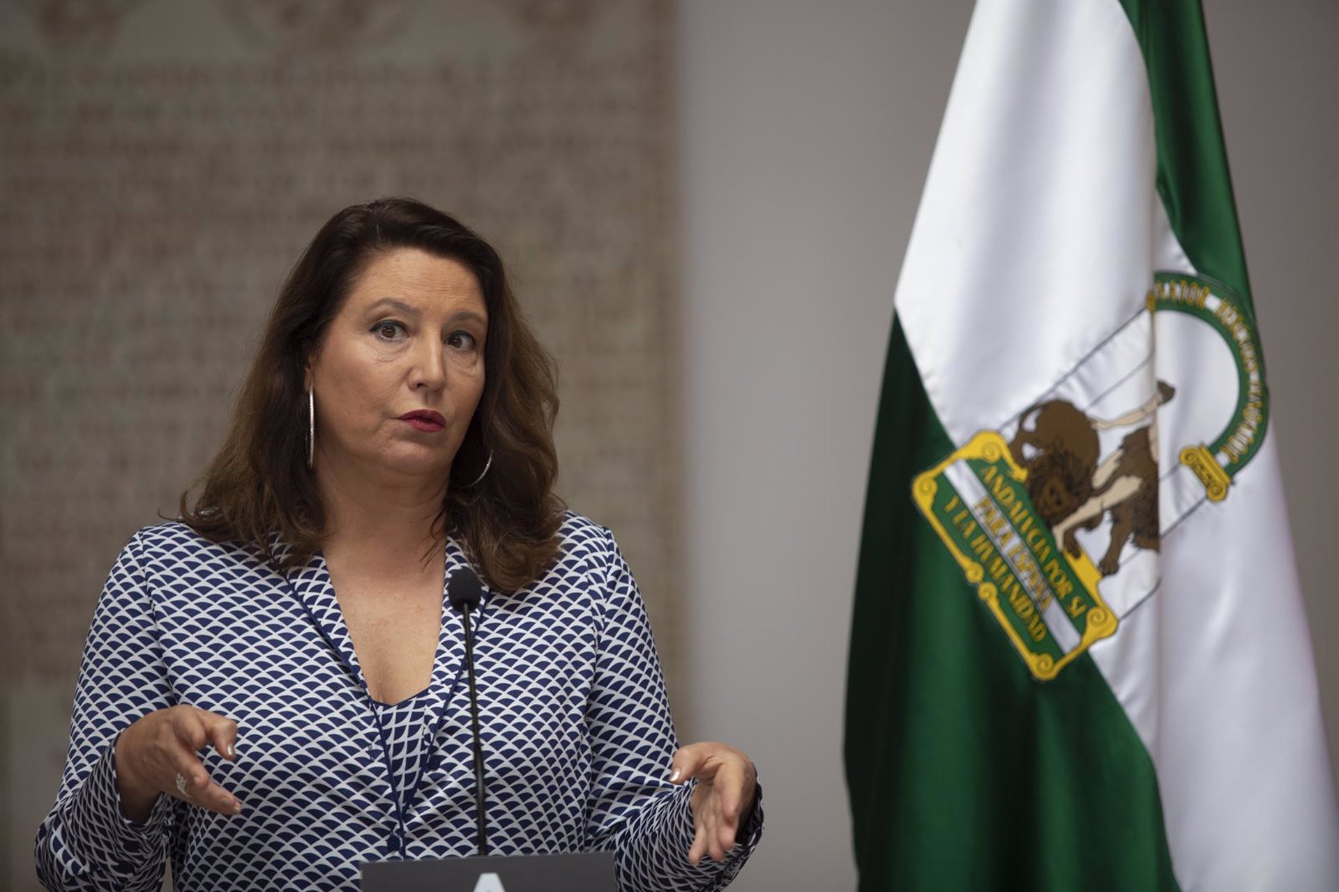 La consejera de Agricultura, Pesca, Agua y Desarrollo Rural, Carmen Crespo, en una imagen de archivo.(MARÍA JOSÉ LÓPEZ - EUROPA PRESS)